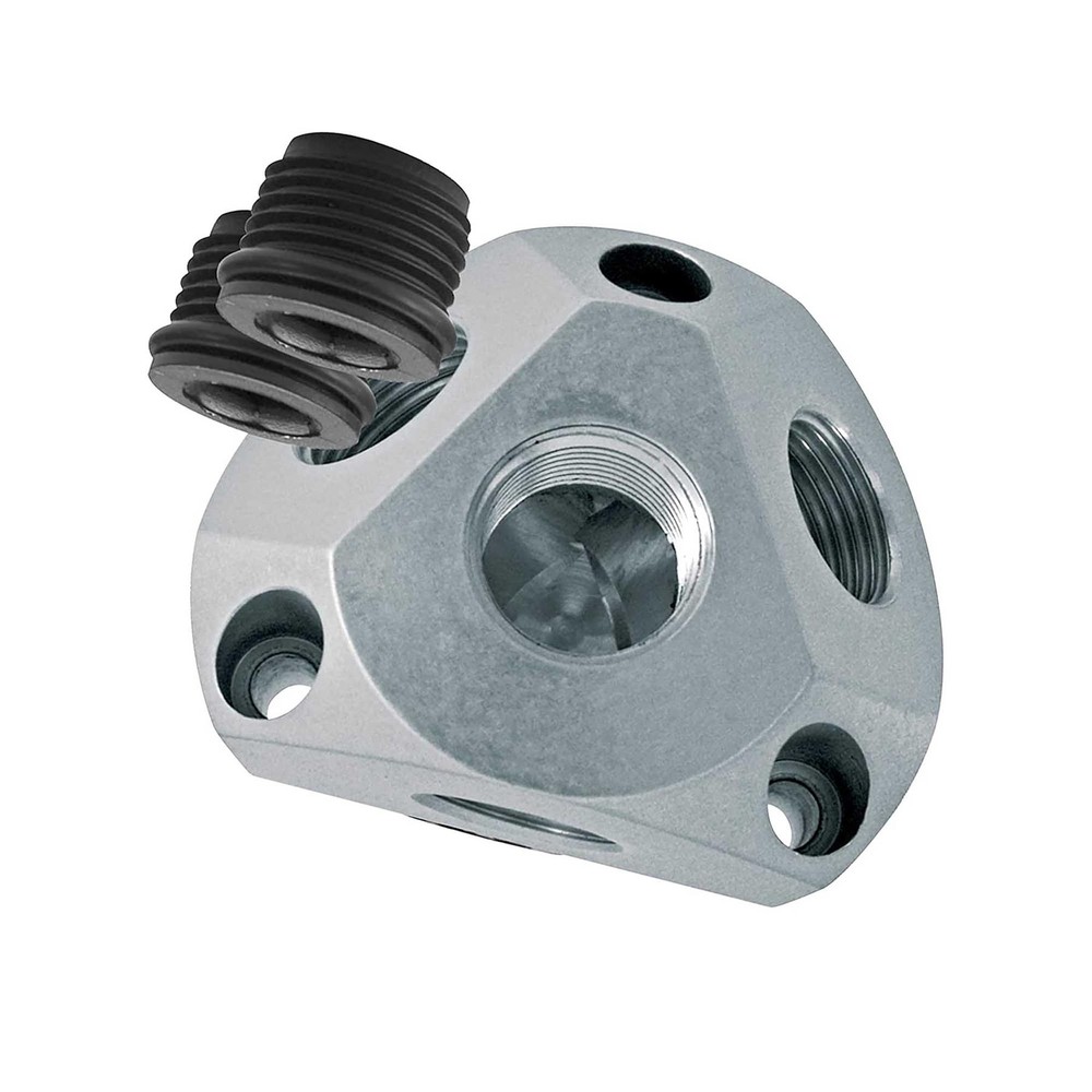 Sealey Wall Box 3 x 1/2" BSP Connection Air Supply System Compressor Workshop