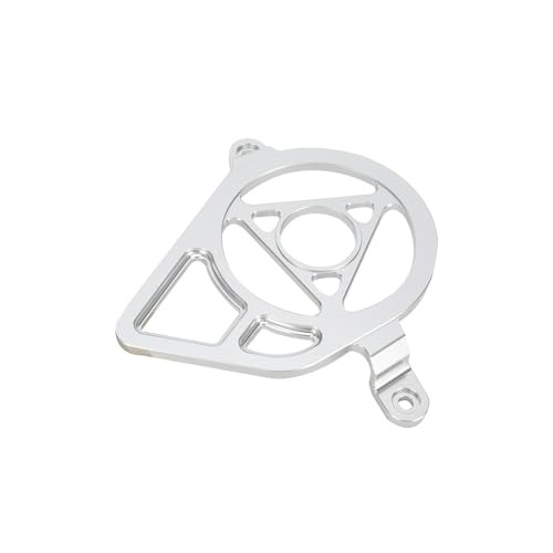 Engine Case Saver for Talaria Sting,Engine Cover Protector Pulley Guard Silver