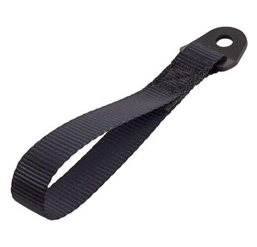 Fabric Door Handle Pull, Boot Trunk Strap, Grab Handle, Fixed Black