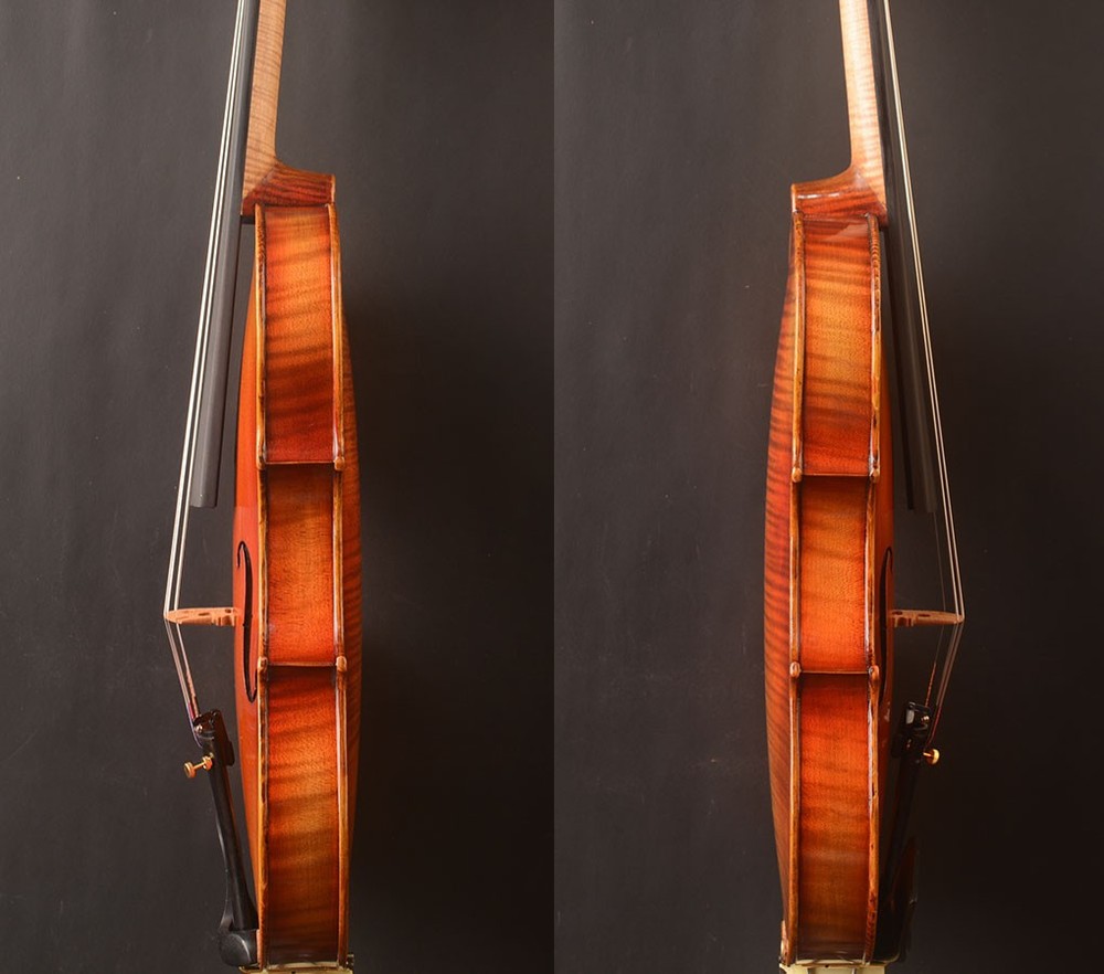 Five Strings ! Best Model,Strad Style 4/4 Violin ,Wide fingerboard
