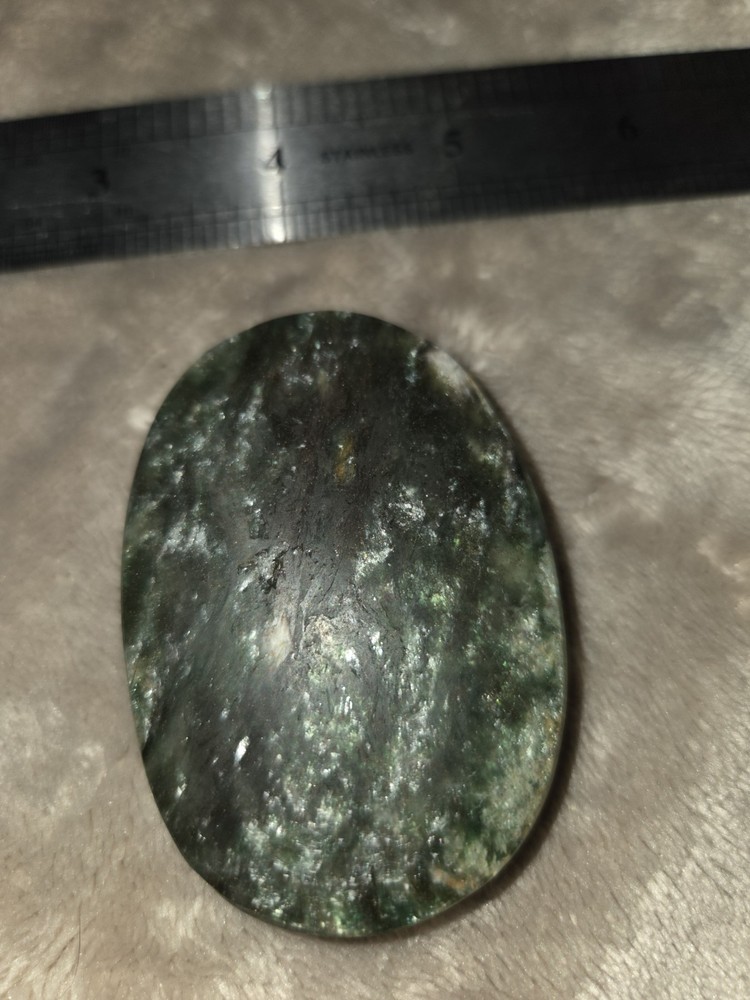 BEAUTIFUL GREEN CROMIUM MICA 101 GRAMS E