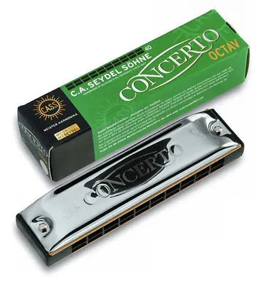 Harmonica Concerto Steel Key-C