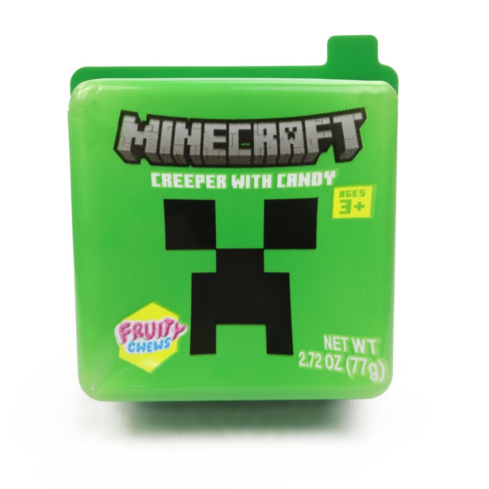 Minecraft Easter Basket Stuffer Creeper Gift Box, Individually Wrapped Fruit ...