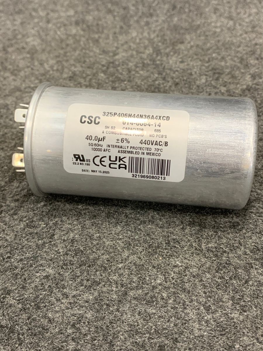 COPELAND 914-0037-18 Run Capacitor 40 MFD 440 Volts
