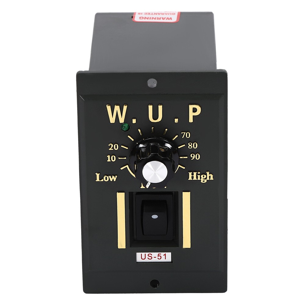 110V 200W Adjustable Speed Reversible AC Gear Reduction Motor with Controller