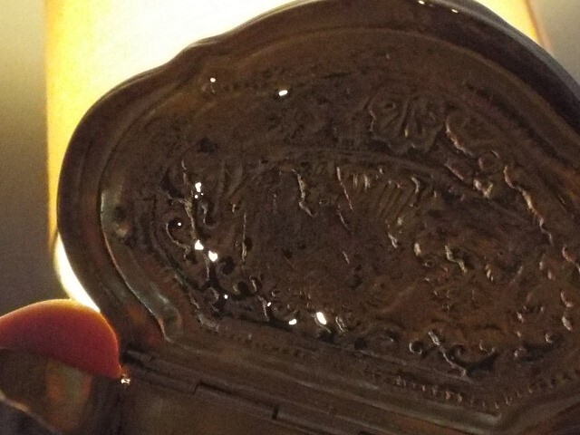 RARE CONTINENTAL MID 18th CENTURY SOLID SILVER SNUFF BOX, c1740