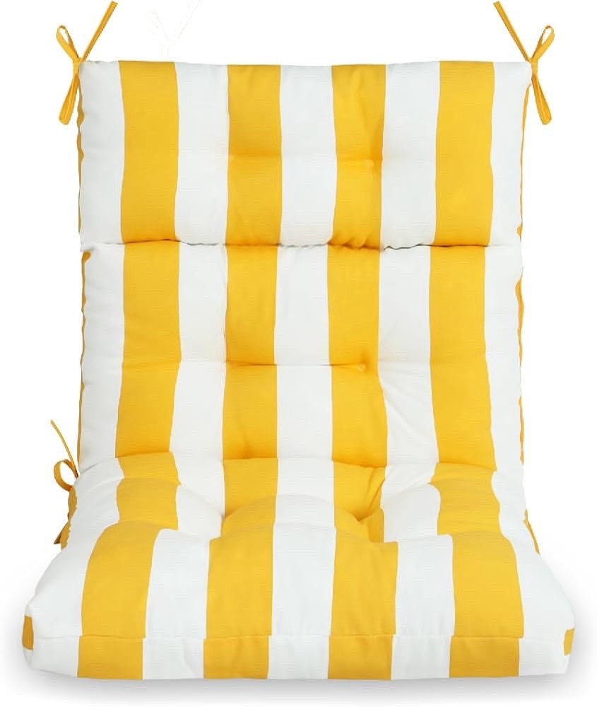 Only choice High Back Adirondack Chair Cushion Set of 2-44”x 22”x 4” Waterproof