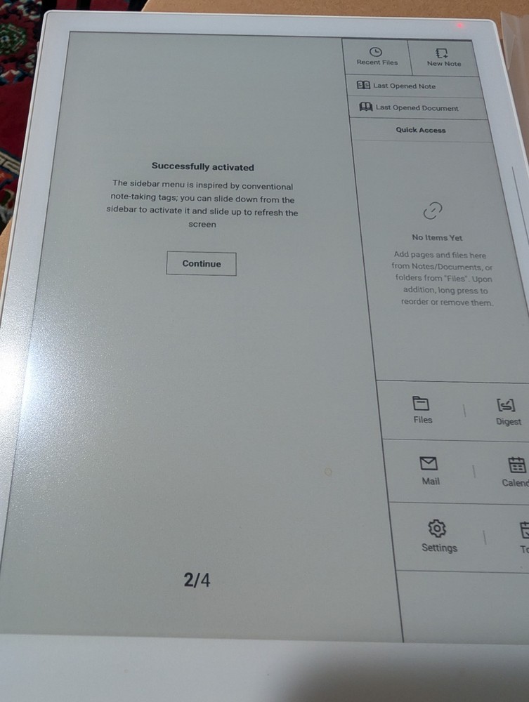 Supernote A5 X with Folio Case and aftermarket pen bundle