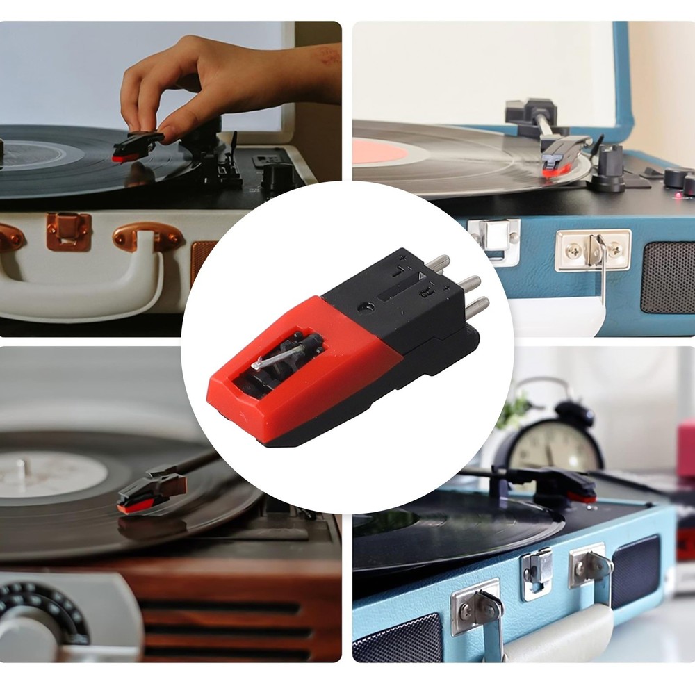 Incredible Sound Enhancement with This 3 Pack Turntable Needle Replacement Set