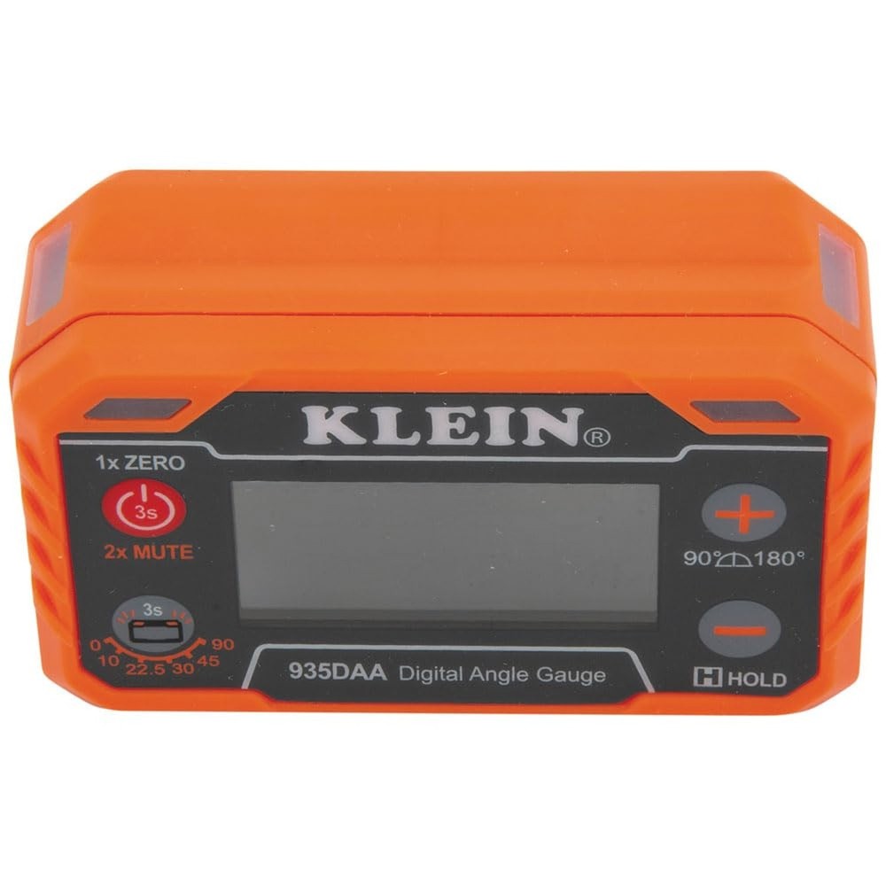 Klein Tools 935DAA Digital Electronic Level and Angle Gauge, LED Angle Alert,...