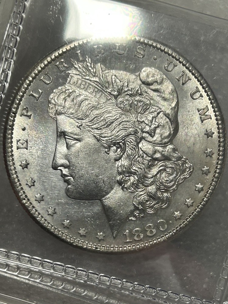 1880 S Morgan Silver $1 BB50