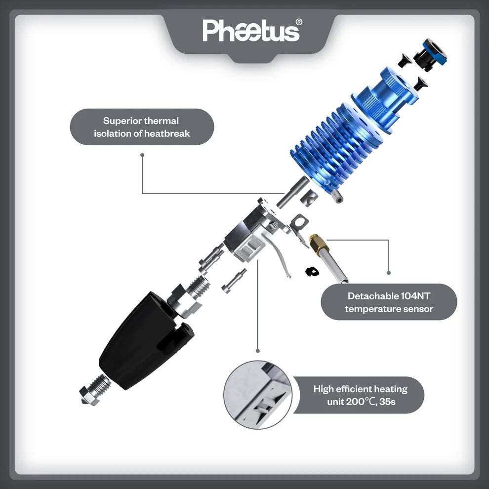 Phaetus Rapido 2 Hotend NT104