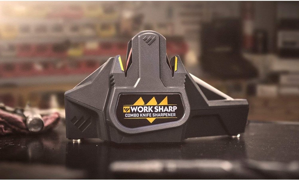 Work Sharp WSCMB Electric Combo Knife Sharpener Pro Kitchen & Outdoor Blades