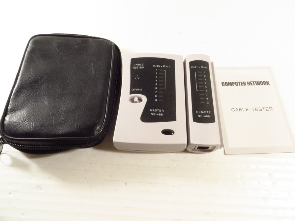 Computer Power Tool Cable Tester NS-468 LAN Cable Network Installer Tool Kit