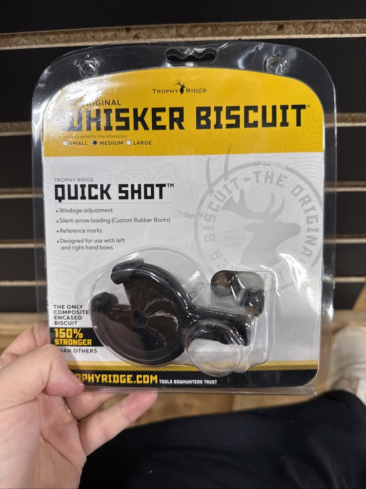 Trophy Ridge AWB500M Kill Shot Whisker Biscuit Medium - Black