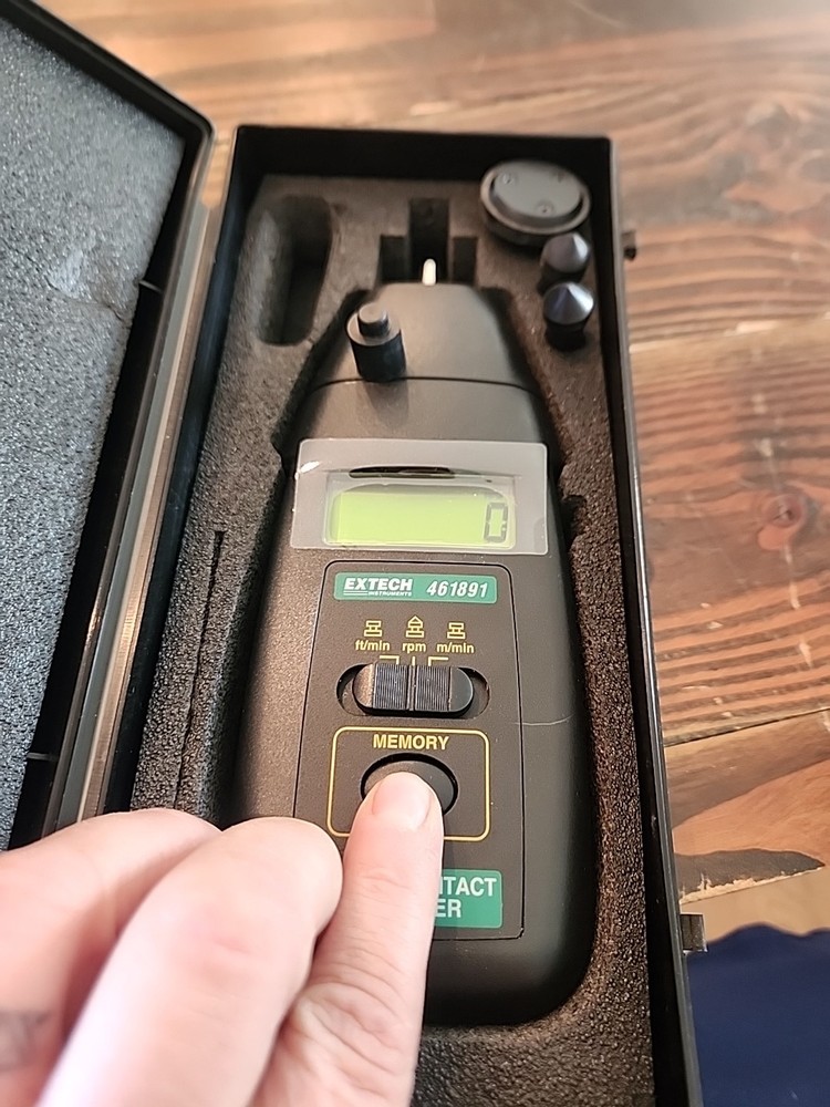 EXTECH 461891 Digital Contact Tachometer