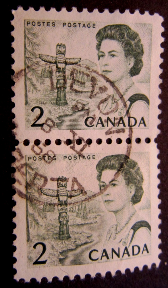 Canada #455 CDS Cancel Devon, AB {ebhs143}