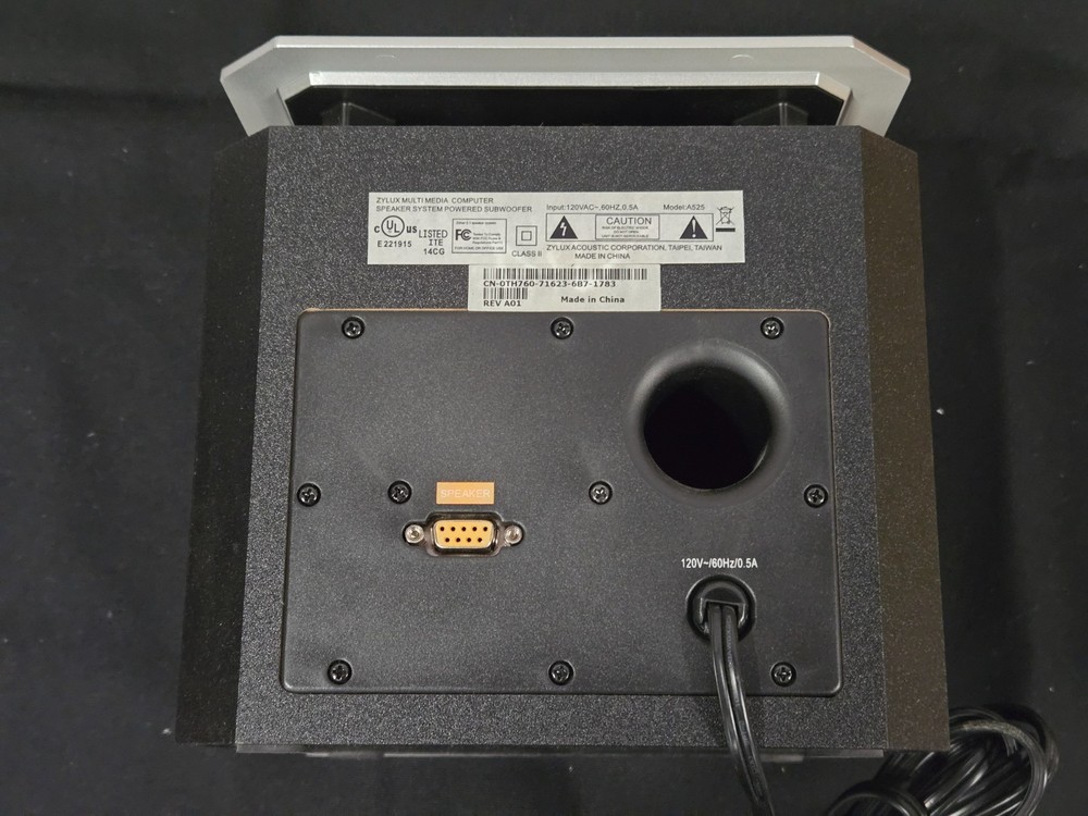 Dell A525 Zylux Multimedia Computer Powered Subwoofer (Sub Only)