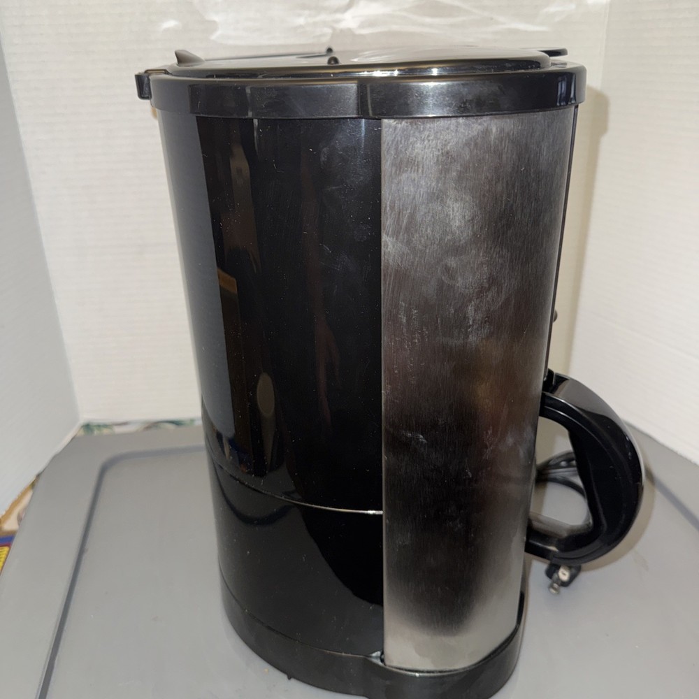 GEVALIA COFFEE MAKER 12 CUP PROGRAMABLE Model XCC-12 STAINLESS/open box