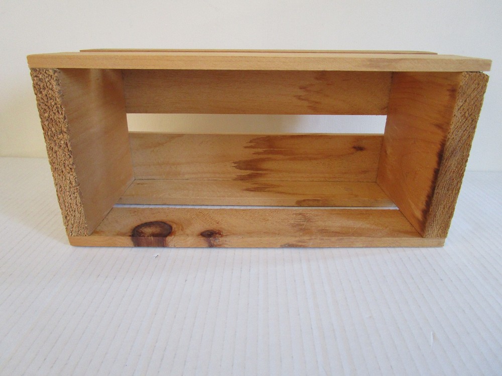 25 CD Wood Compact Disc storage holder crate case box