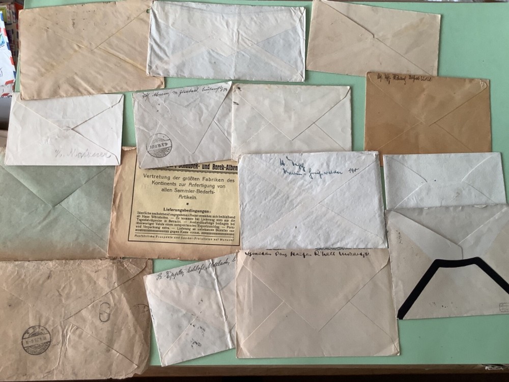 Germany vintage postal covers 15 items Ref A1832