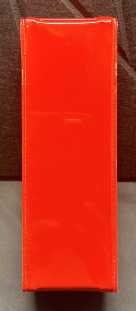 Givenchy L'Interdit Vintage Red Vinyl 6.5" Case with Snap