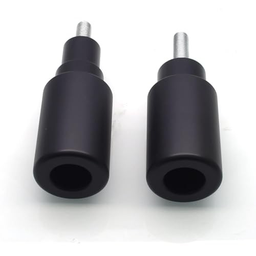 Motorcycle Frame Sliders, No Cut Falling Crash Protector Guards Kits Black