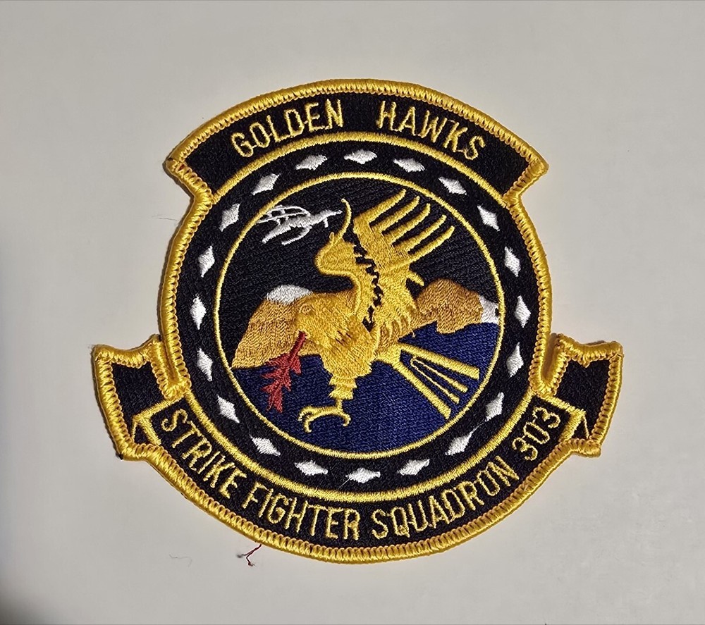 US Navy VFA-303 Patch - No Plastic backing