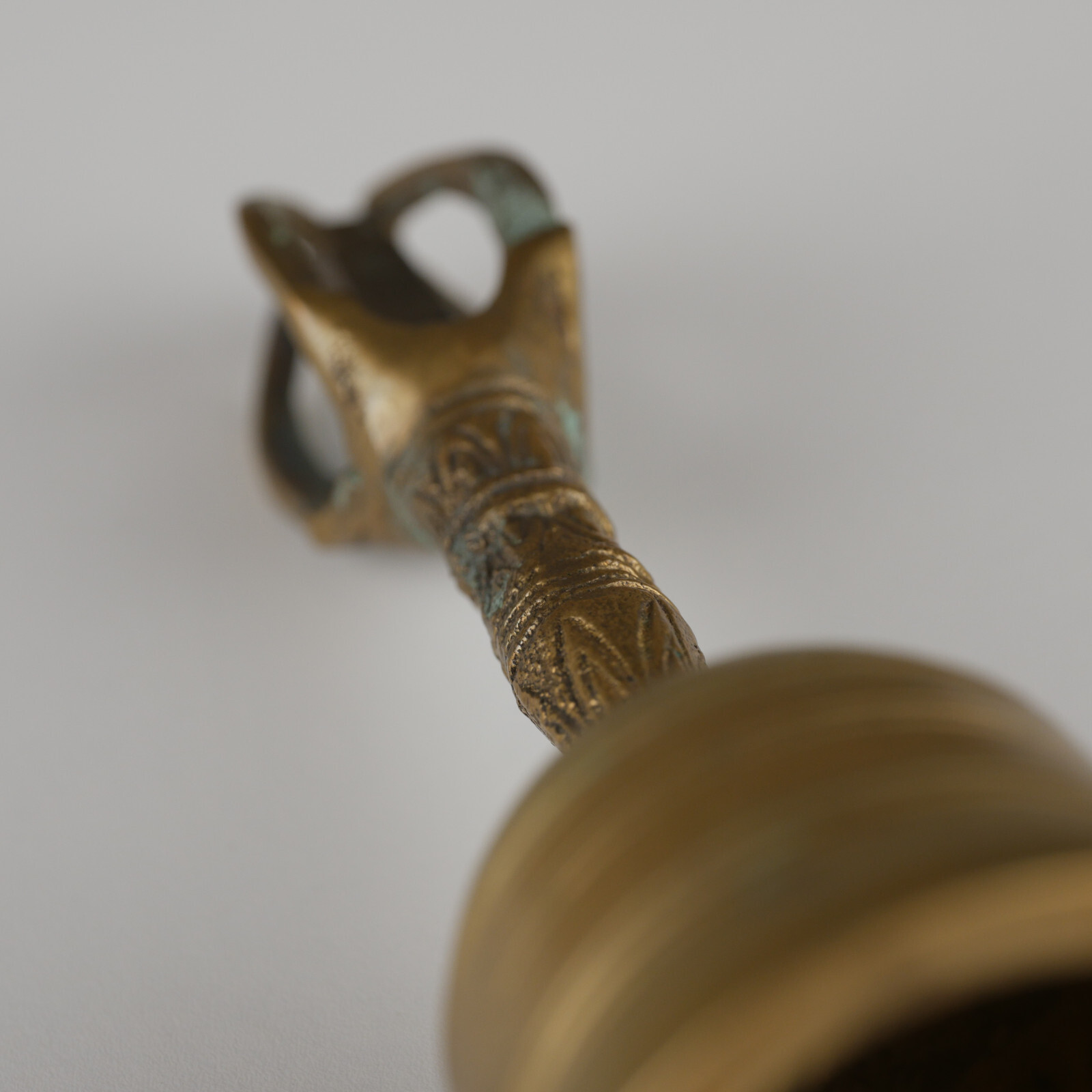 Buddhist Altar Equipment Gokorei Bell Five-Pronged Vajra Handle Buddhism VIDEO👍