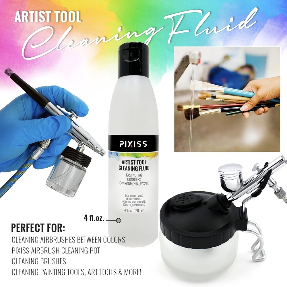 Airbrush Cleaner Solution - Compatible with Various Models