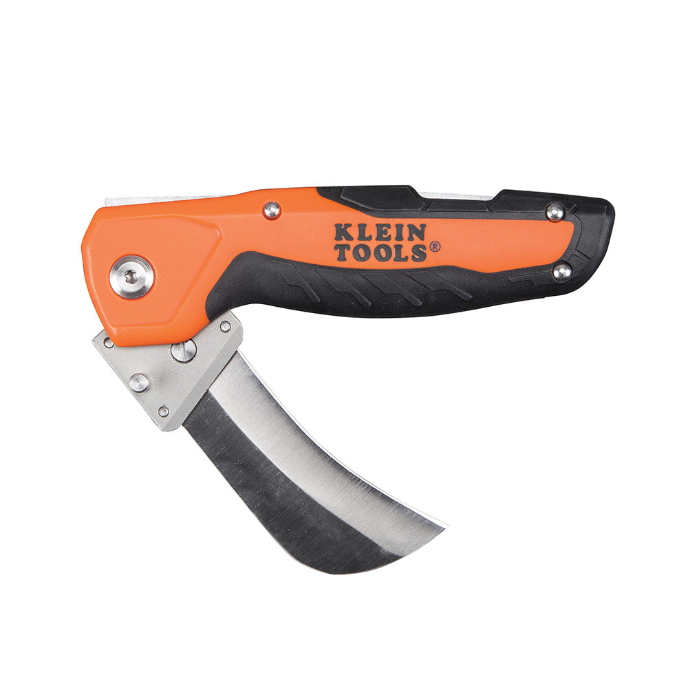 Klein Tools 44218 Cable Skinning Utility Knife w/ Replaceable Blade