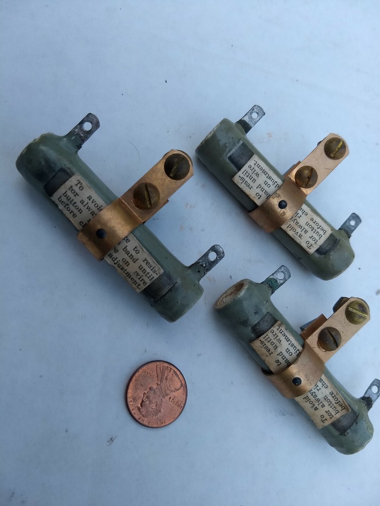 4 Power 700 ohm Adjustable 25 watt resistors Ward Lenard