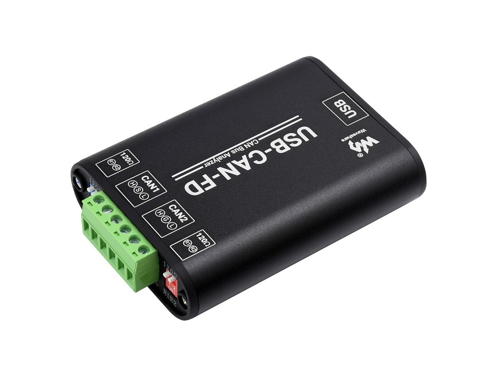 Waveshare Industrial Grade CAN/CAN FD Bus Data Analyzer USB To CAN FD Adapter