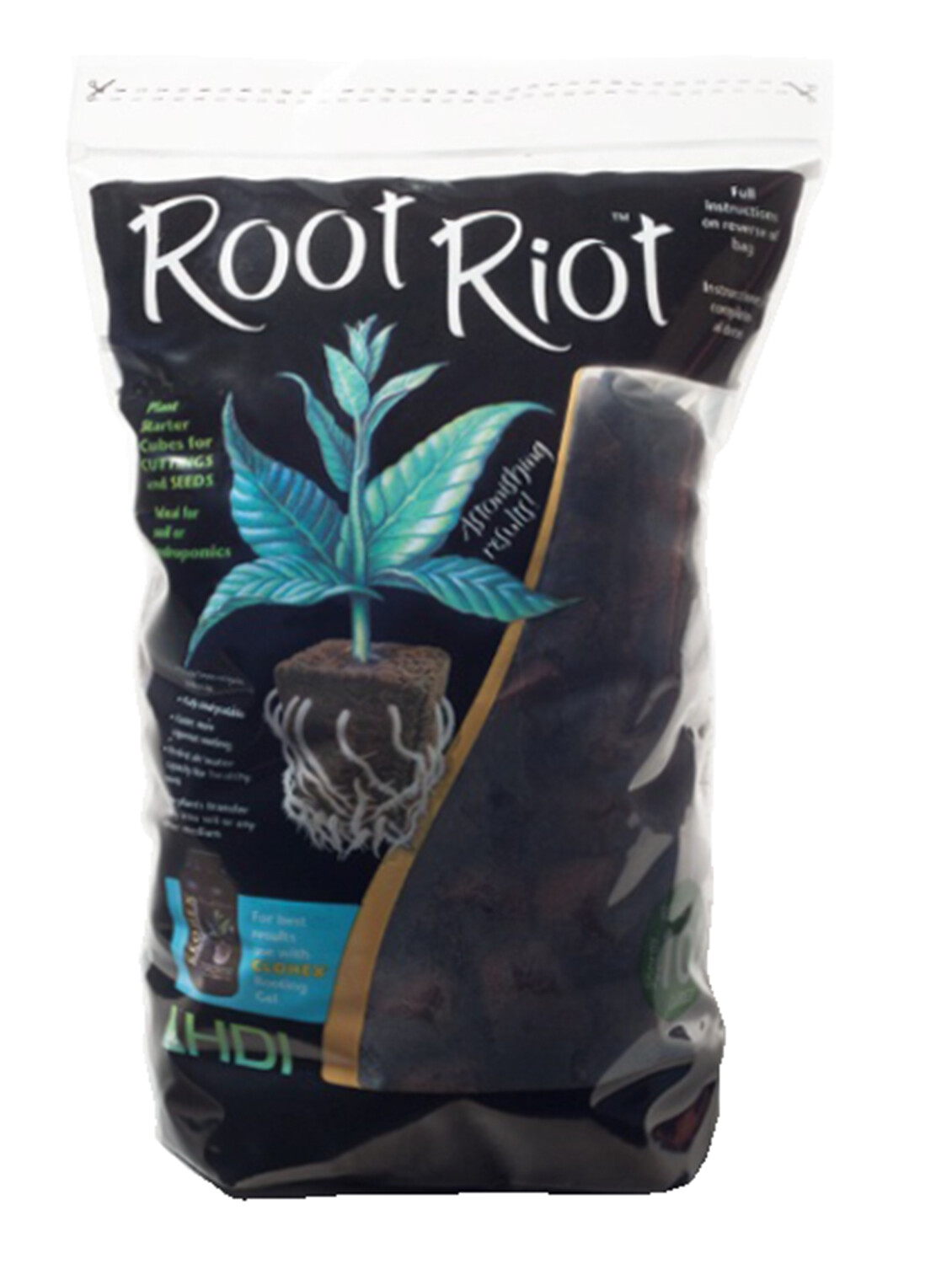 Hydrodynamics Root Riot, Replacement Cubes, 100 Cubes