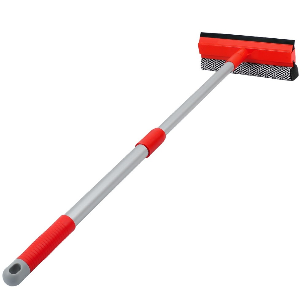 MAVRIZ Windshield Cleaner Tool 2 in 1 Car Window Squeegee with Extendable Han...