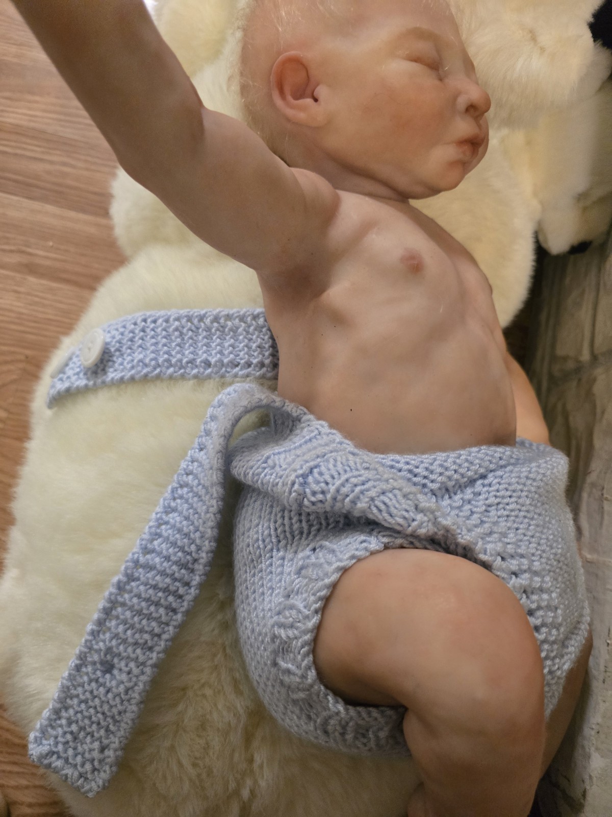 22"Quentin With /COA/DM-H Studio, LLC painted & rooted