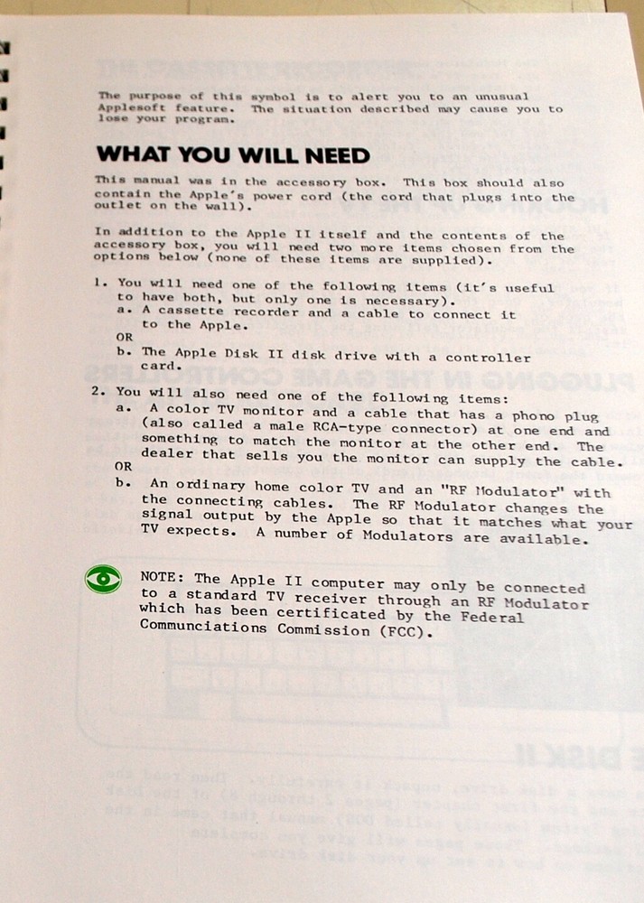 Original " AppleSoft Tutorial" 157 pages