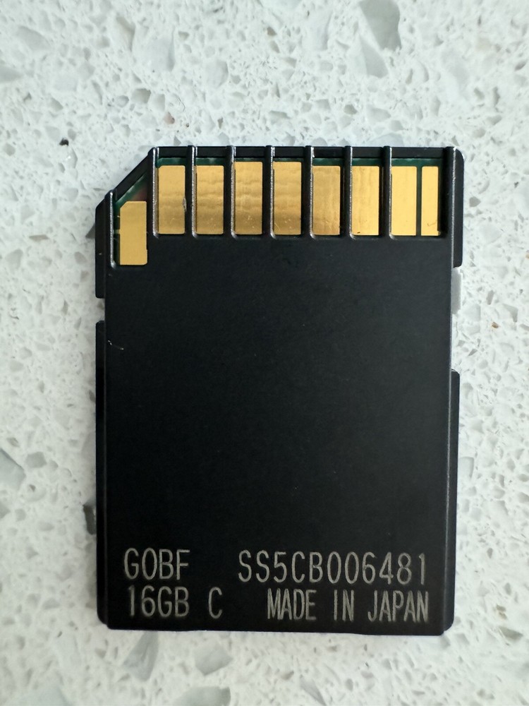 SD Navigation CARD MAP MEMORY 25920-4RA0A