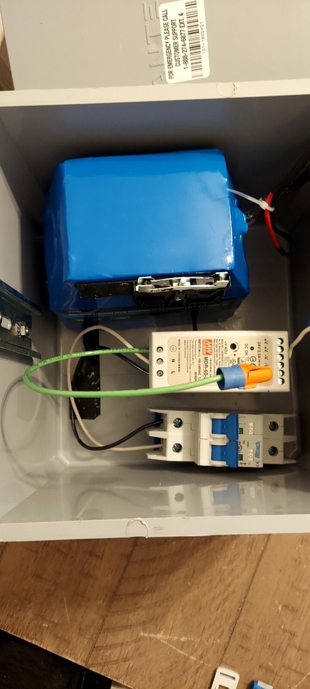 Emergency Battery Back-up Box System