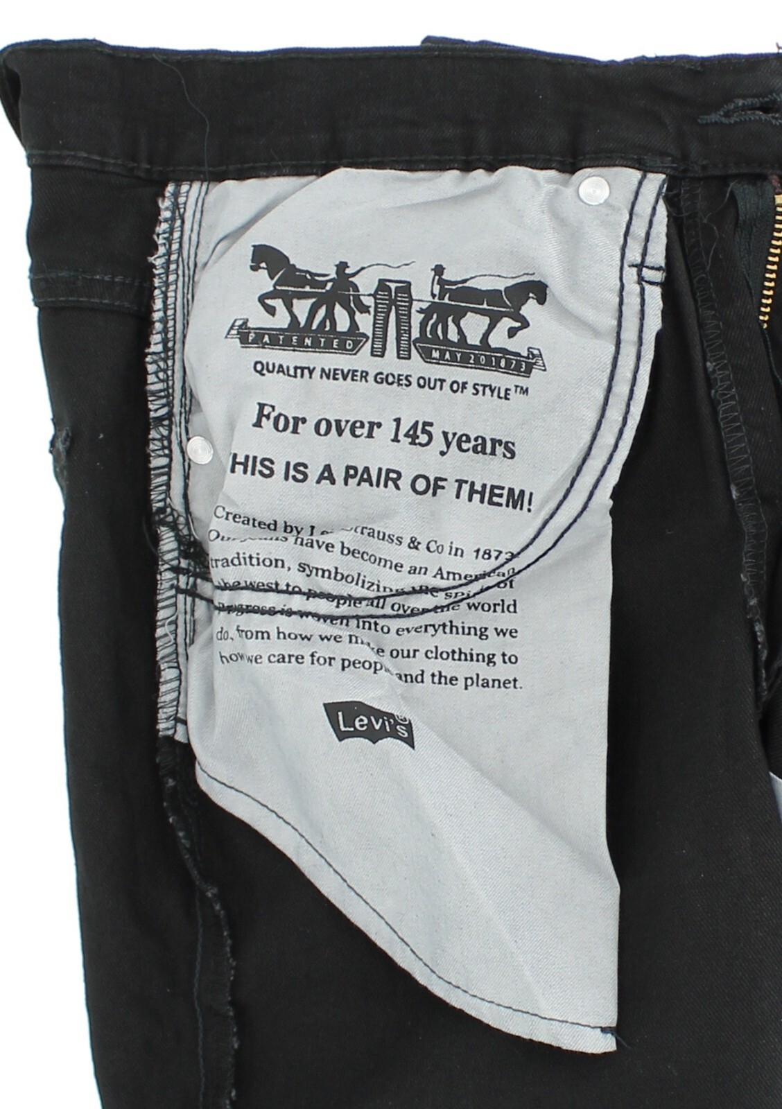 Levi's Men's 511 Slim Jeans, Low Rise Flex Stretch Slim Fit Tapered Pants, Black