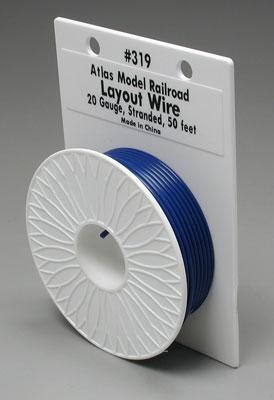 Atlas 319 LT Blue Wire #20 AWG 50'