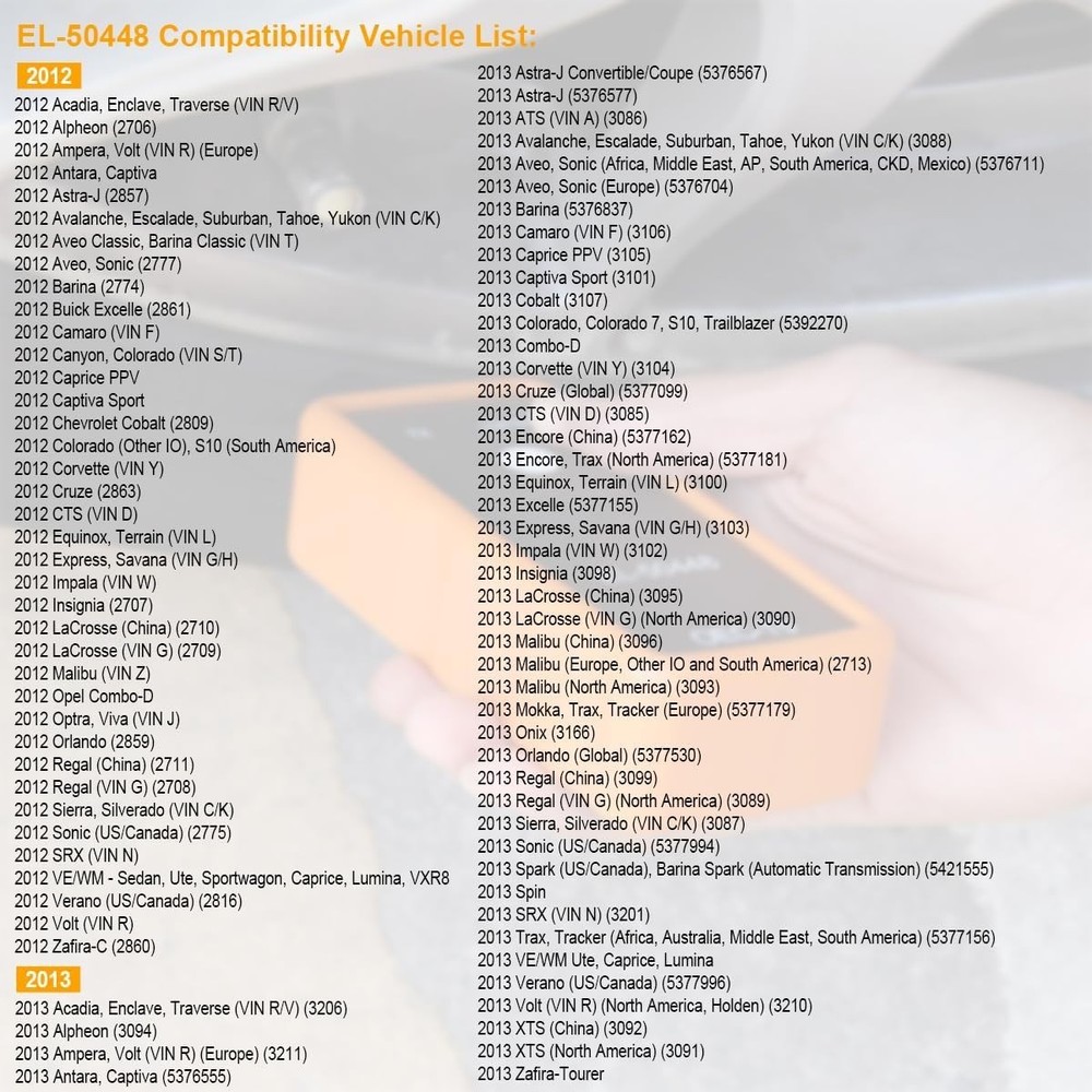 Digital TPMS Tool for Tire Sensor Activation - Compatible with Most Vehicles