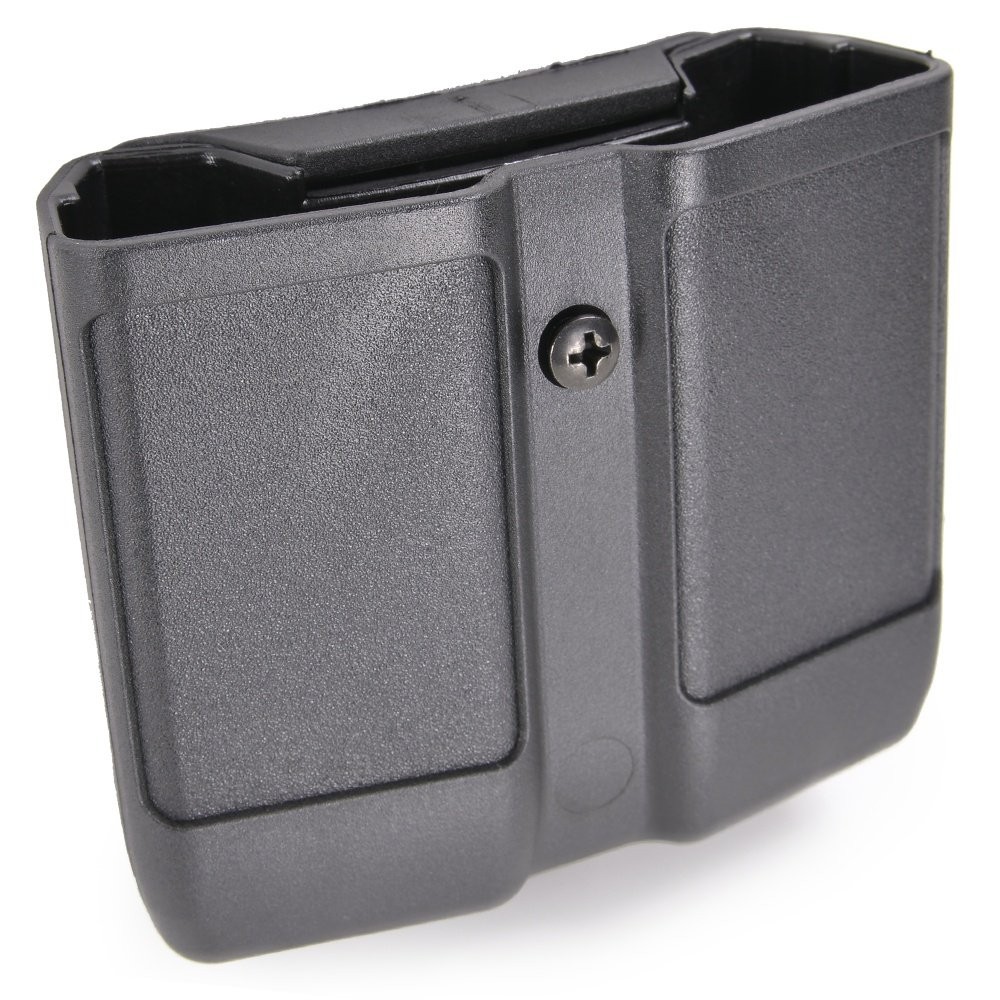 BLACKHAWK Single Stack Double Mag Case 9mm/.40 Cal Matte Finish