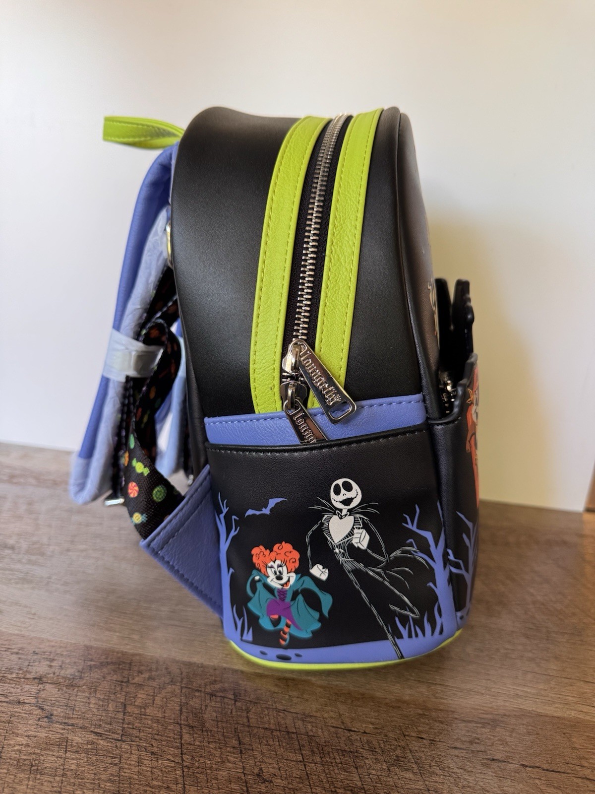 Loungefly Disneyland Haunted Halloween Half Marathon Bag Backpack New With Tags