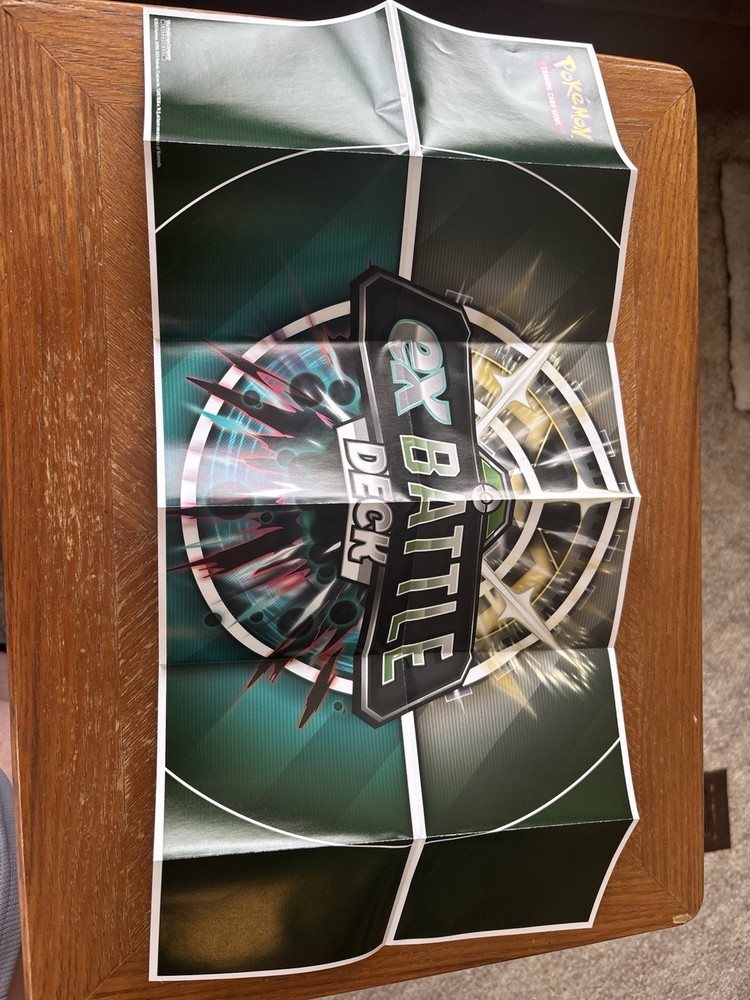 Ex Battle Deck Playing Poster (2 Sides)