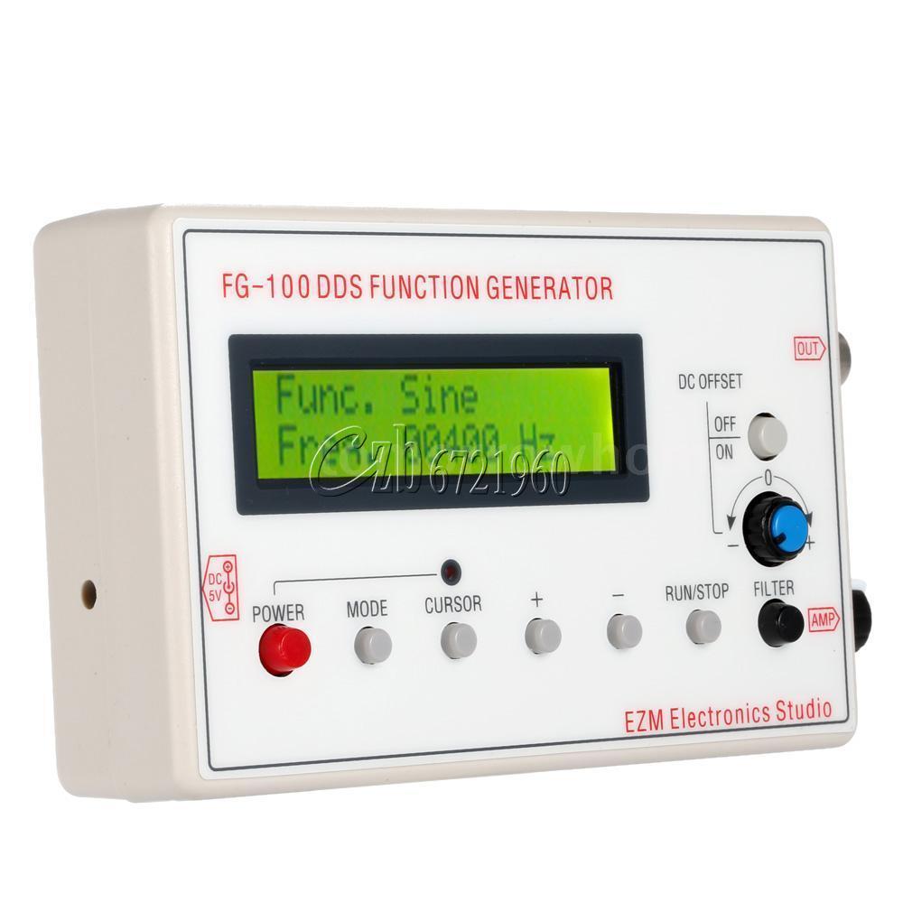 DDS Function Signal Generator Sine+Triangle + Square Wave Frequency 1HZ-500KHz