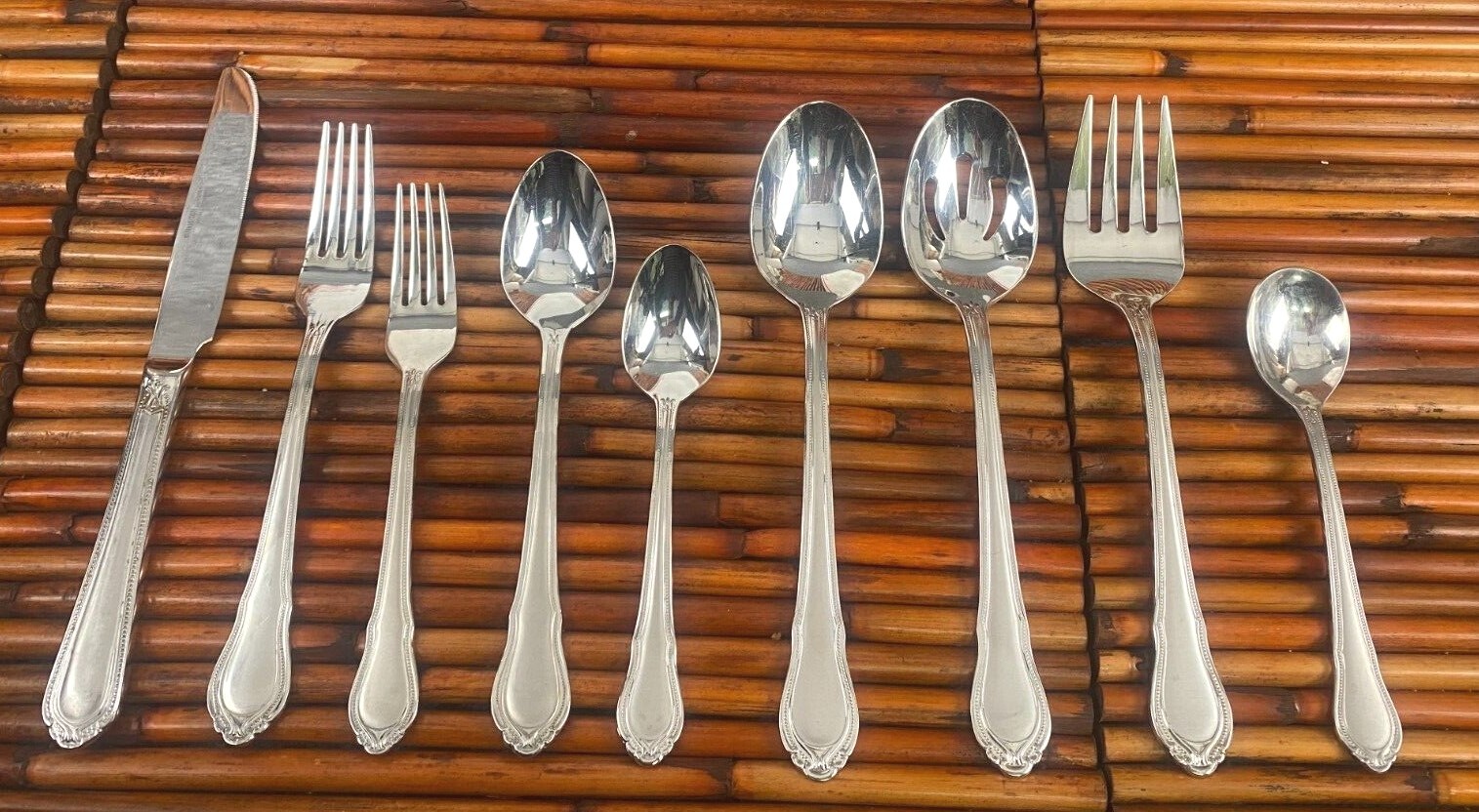 Hampton Silversmiths * LAUREN Satin Stainless Flatware CHOICE - CHOOSE EXC (275)
