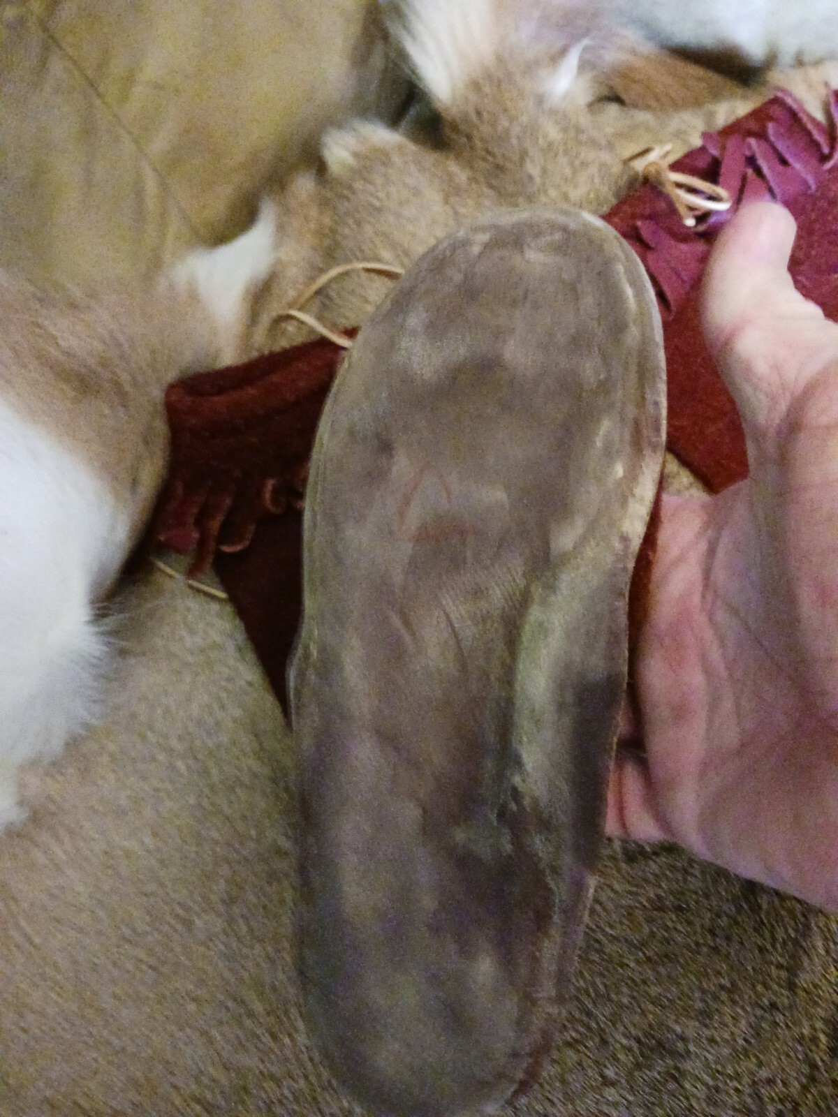 *AWESOME VINTAGE NATIVE AMERICAN BEADED MOCCASIN BOOTS POW WOW REGALIA NICE!*