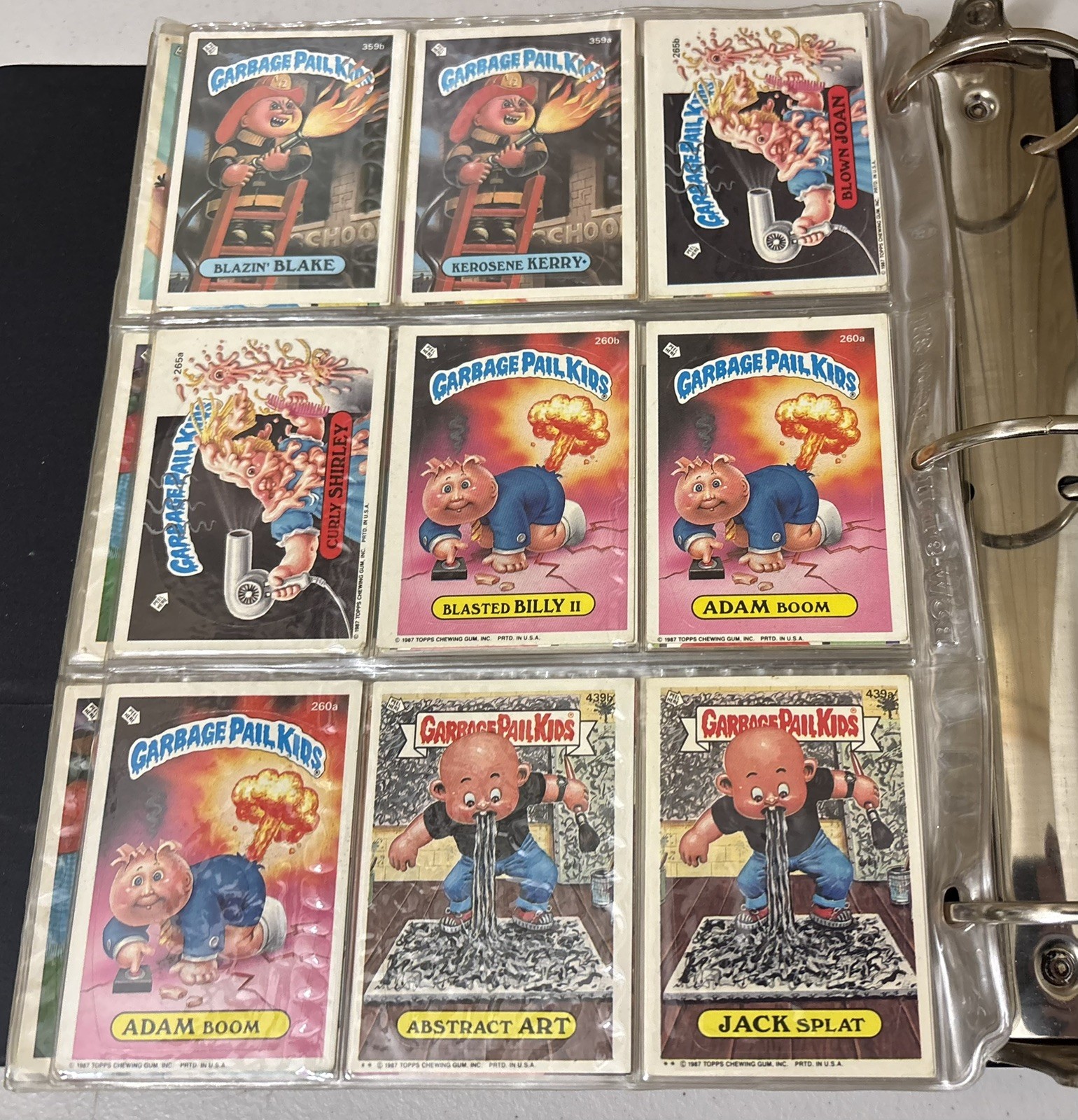 1980’s Garbage Pail Kids Cards Lot Of Almost 400