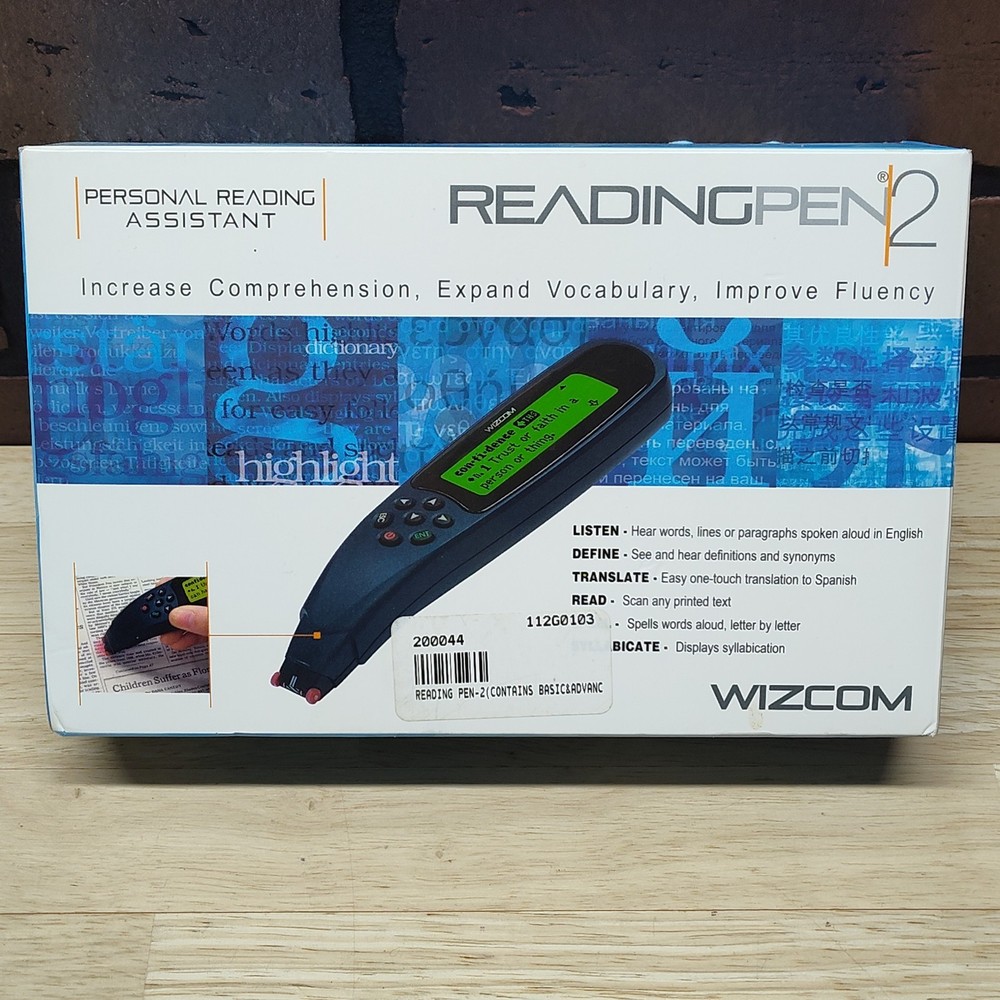 Wizcom READING PEN 2 Portable Personal Reading Assistant